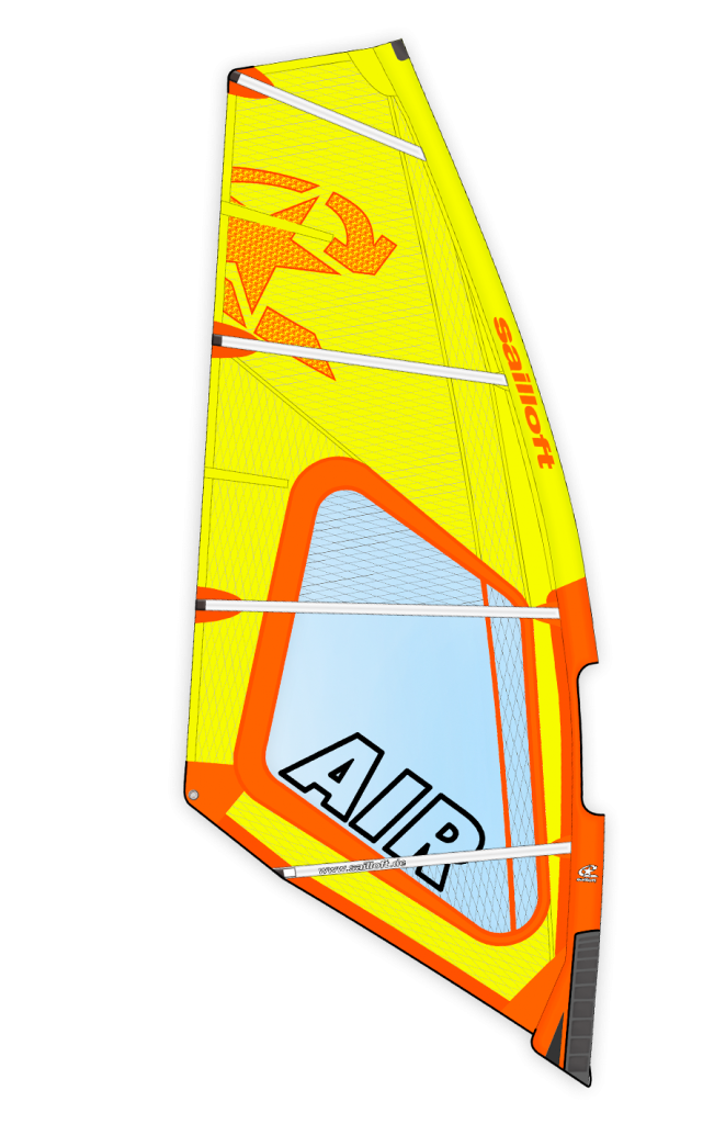Sailloft Air 2020 Orange Gelb, Grafik